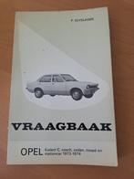 VRAAGBAAK - Opel Kadett - 1974, Ophalen of Verzenden, Gelezen, Opel