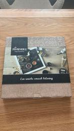 Tapasplank met Krijtbord - De Proeverij, Huis en Inrichting, Keuken | Keukenbenodigdheden, Ophalen of Verzenden, Zo goed als nieuw