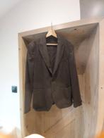 Herenblazer merk massimo dutti maat 50 prima staat, Ophalen, Zo goed als nieuw, Maat 48/50 (M), Blauw