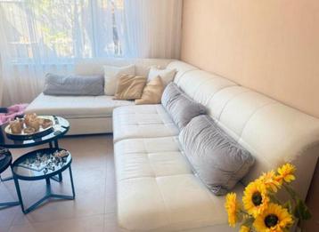 GRATIS -Hoek bank- SOFA - met slaapbank functie en ladenkas