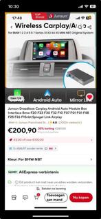 Draadloze Carplay Android auto BMW, Auto diversen, Autoradio's, Ophalen