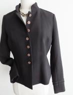 Klasse blazer, luxe door eenvoud met mooie details 40/42, Maat 38/40 (M), Verzenden, Zwart, Nieuw