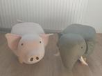 Dierenkruk olifant en varkentje, Kinderen en Baby's, Kinderkamer | Inrichting en Decoratie, Ophalen, Zo goed als nieuw, Overige typen