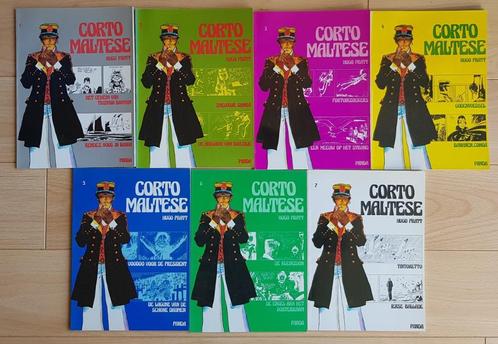 Corto Maltese (1e serie; deel 1/m 7), Boeken, Stripboeken, Zo goed als nieuw, Complete serie of reeks, Ophalen of Verzenden