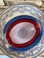 Prachtige vintage schaal,  asbak Murano glas sommerso, Ophalen of Verzenden