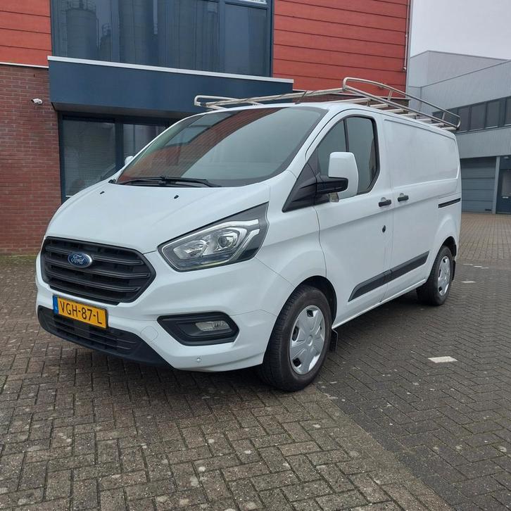 Ford Transit Custom 50.000km! 2.0 Tdci 105PK L1h1 2020 Wit, Auto's, Bestelauto's, Particulier, Ford, Diesel, Euro 6, Handgeschakeld