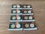 8x coincard met zilveren penning, Vincent van Gogh, J Steen, Setje, Overige landen, Ophalen of Verzenden, 2 euro