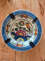 Polychroom Delfts aardewerk asbak Keramiekfabriek Velsen, Ophalen of Verzenden