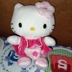 Lief Hello Kitty knuffeltje met tasje Sanrio 15 cm groot, Ophalen of Verzenden, Zo goed als nieuw
