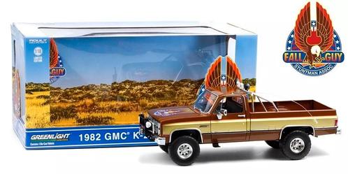 Greenlight GMC K-2500 Sierra Grande Pick-up Fall Guy 1/18 NM, Hobby en Vrije tijd, Modelauto's | 1:18, Zo goed als nieuw, Auto