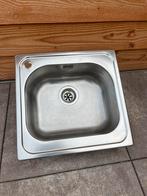 Blanco RVS spoelbak 48 x 50 cm, Huis en Inrichting, Keuken | Keukenelementen, Ophalen, Gebruikt, 50 tot 100 cm, Minder dan 100 cm