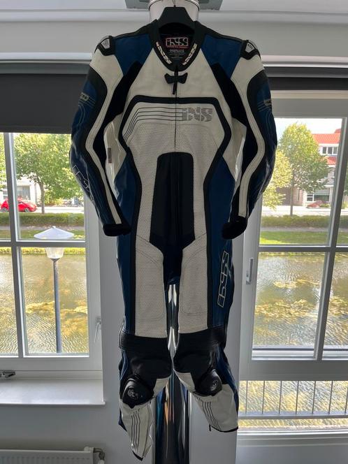 Leren IXS motorpak/race overall mt 102 (lengtemaat) Z.G.A.N., Motoren, Kleding | Motorkleding, Overall, Heren, Tweedehands, Ophalen of Verzenden