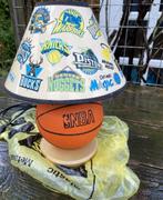 Leuke NBA Spalding Baseball Lamp ( Basketbal sport vintage ), Minder dan 50 cm, Vintage sport, Kunststof, Gebruikt