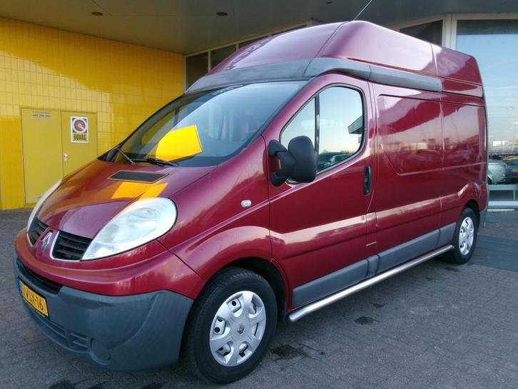 Renault Trafic 2.0 DCI 90 FAP L2H2 LANG/HOOG AIRCO TR.HAAK, Auto's, Bestelauto's, Bedrijf, Te koop, ABS, Cruise Control, Metallic lak