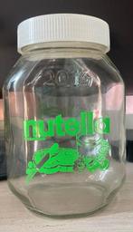 Nutella Pot 2014 - Jubileum Editie, Gebruikt, Schaal, Rond, Ophalen of Verzenden