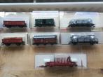Fleischmann H0. DB Goederenwagons. 7 stuks., Gebruikt, Gelijkstroom, Verzenden, Fleischmann