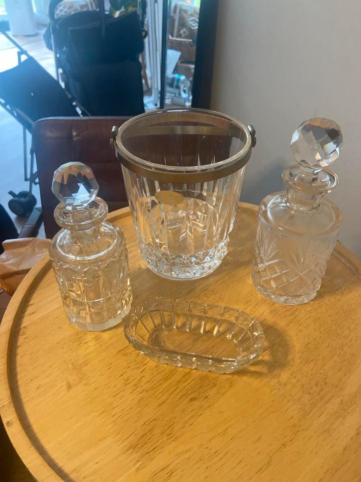 Cristal d'Arques Vintage Barset, Antiek en Kunst, Antiek | Glas en Kristal, Ophalen of Verzenden