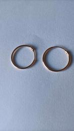 Oude fijne gouden creolen, 14 krt, Sieraden, Tassen en Uiterlijk, Antieke sieraden, Verzenden, Goud, Oorbellen