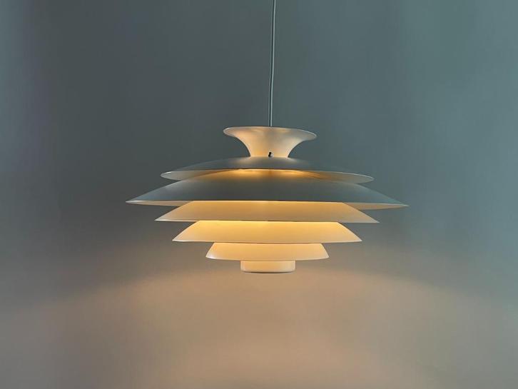 Form Light 52580 Deense Vintage Hanglamp, Huis en Inrichting, Lampen | Hanglampen, Gebruikt, Minder dan 50 cm, Metaal, Ophalen of Verzenden