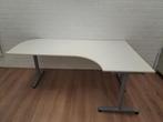 Hoekbureau - Stevig & Verstelbaar - Gedemonteerd, Huis en Inrichting, Bureaus, Ophalen, In hoogte verstelbaar, Zo goed als nieuw