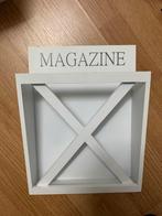 Wandrekje/Magazinehouder - Wit, Ophalen, Zo goed als nieuw
