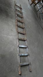 Houten ladder 3 meter, Ophalen, Gebruikt, 2 tot 4 meter