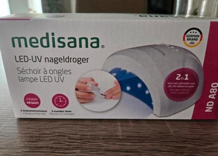 Medisana - UV nageldroger, Witgoed en Apparatuur, Persoonlijke-verzorgingsapparatuur, Nieuw, Hand- en Voetverzorging, Ophalen