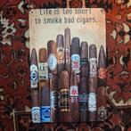 Cigars Metalen Wandplaat, Ophalen of Verzenden, Zo goed als nieuw