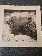 1xWO2foto  bunker duitse soldaat, Ophalen of Verzenden, Voor 1940, Zo goed als nieuw, Overige onderwerpen