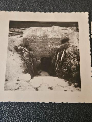1xWO2foto  bunker duitse soldaat
 beschikbaar voor biedingen