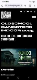 2 tickets 70 euro. Oldschoolgangsters, Tickets en Kaartjes, Twee personen