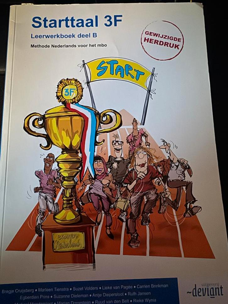 Starttaal 3F Leerwerkboek Deel B mbo3 logistiek medewerker, Boeken, Schoolboeken, Gelezen, Nederlands, VMBO, Ophalen of Verzenden