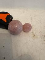 Rozenkwarts Bollen Set - Woondecoratie Edelstenen, Antiek en Kunst, Ophalen of Verzenden
