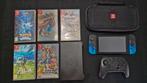 Nintendo Switch + Pro Controller + Games + mClassic Upscaler, Ophalen of Verzenden, Gebruikt, Met games, Switch Original