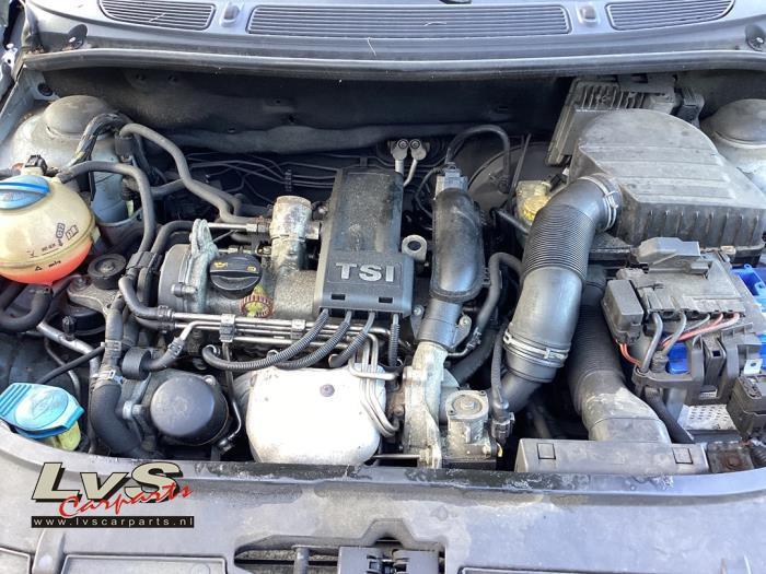 Motor van een Skoda Roomster, Auto-onderdelen, Motor en Toebehoren, Skoda, Gebruikt, 3 maanden garantie, Ophalen of Verzenden