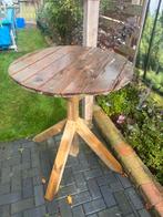 Statafel gratis, Tuin en Terras, Ophalen, Gebruikt, Rond, Hout