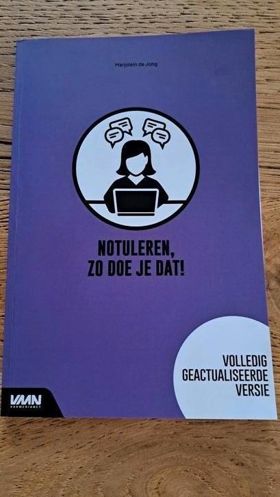 Marjolein de Jong - Notuleren, zo doe je dat! NIEUW!!, Boeken, Schoolboeken, Nieuw, Nederlands, Overige niveaus, Ophalen of Verzenden