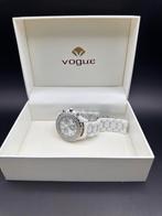 Vogue Dameshorloge met Strass - Zo Goed Als Nieuw, Overige merken, Staal, Polshorloge, Kunststof
