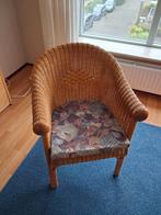 Rotan stoeltje, Huis en Inrichting, Fauteuils, Ophalen, Gebruikt, Minder dan 75 cm, 50 tot 75 cm