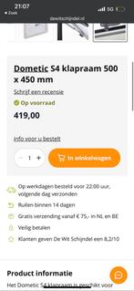 Dometic S4 camperraam klapraam 500x450, Caravans en Kamperen, Ophalen of Verzenden