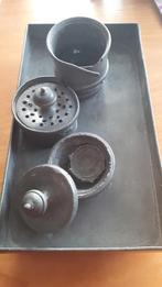 Antieke inkstel tin uitvoering, Antiek en Kunst, Ophalen of Verzenden