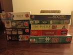 9 puzzels / legpuzzels  zie foto, Ophalen, 500 t/m 1500 stukjes, Gebruikt, Legpuzzel