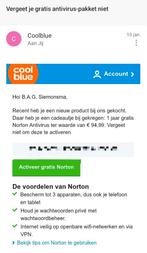 computers en software, Verzenden, Nieuw, Norton, Android
