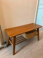 Hal bankje / bamboe bankje - 80x30x41 cm, Ophalen, Minder dan 50 cm, Zo goed als nieuw, 75 tot 100 cm