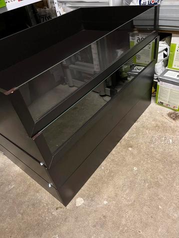 Ikea pax komplement zwartbruin en grijs planken lades manden beschikbaar voor biedingen