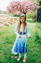 Frozen Elsa prinsessenjurk -volledige set+accessoires 92/98, Kinderen en Baby's, Carnavalskleding en Verkleedspullen, Nieuw, Meisje