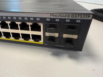 Netgear ProSafe GS752TP 48-poorts PoE Switch beschikbaar voor biedingen