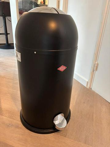 Wesco pedaalemmer kickmaster 33l matzwart beschikbaar voor biedingen