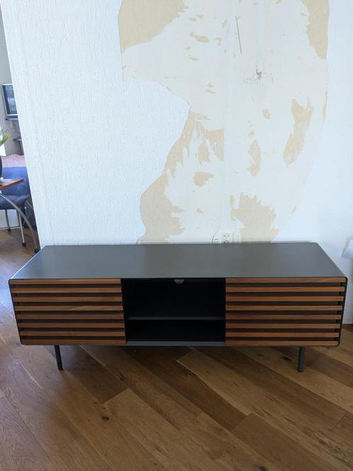 audio video meubel, Huis en Inrichting, Kasten | Televisiemeubels, Gebruikt, Minder dan 100 cm, 150 tot 200 cm, 25 tot 50 cm, Ophalen
