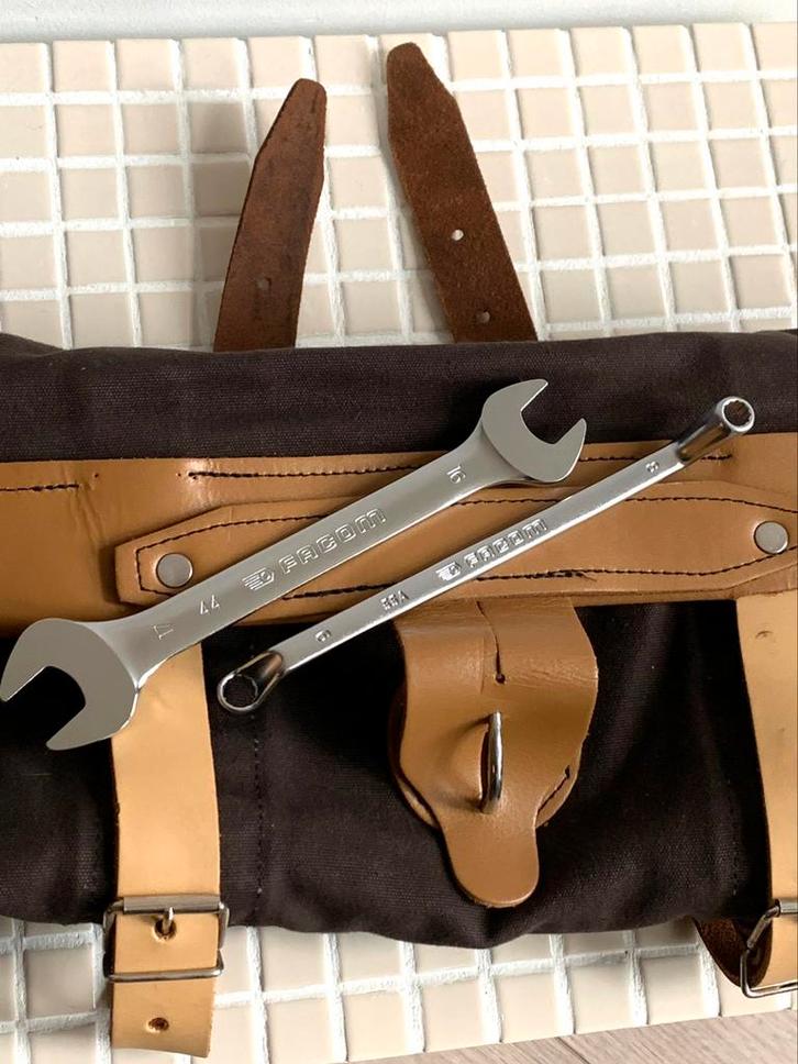 Nieuw - Gereedschapsrol met gratis Facom steek ring sleutels, Doe-het-zelf en Verbouw, Gereedschap | Handgereedschap, Nieuw, Ophalen of Verzenden